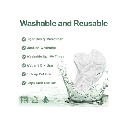 8 Pack Genie Microfiber Cloth Cleaning Accessory