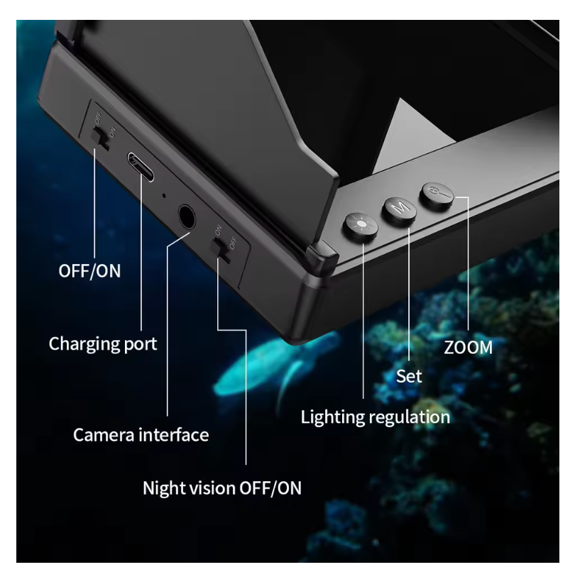 DeepSix Fish Finder - Underwater Fishing Camera